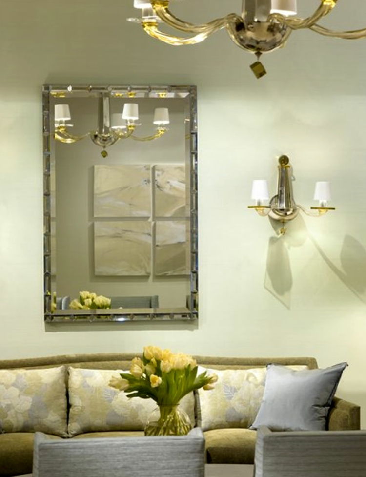 väggspegel chic-ädel modern neo-elegant-simple-lyx-Design-fits-för-sovrum