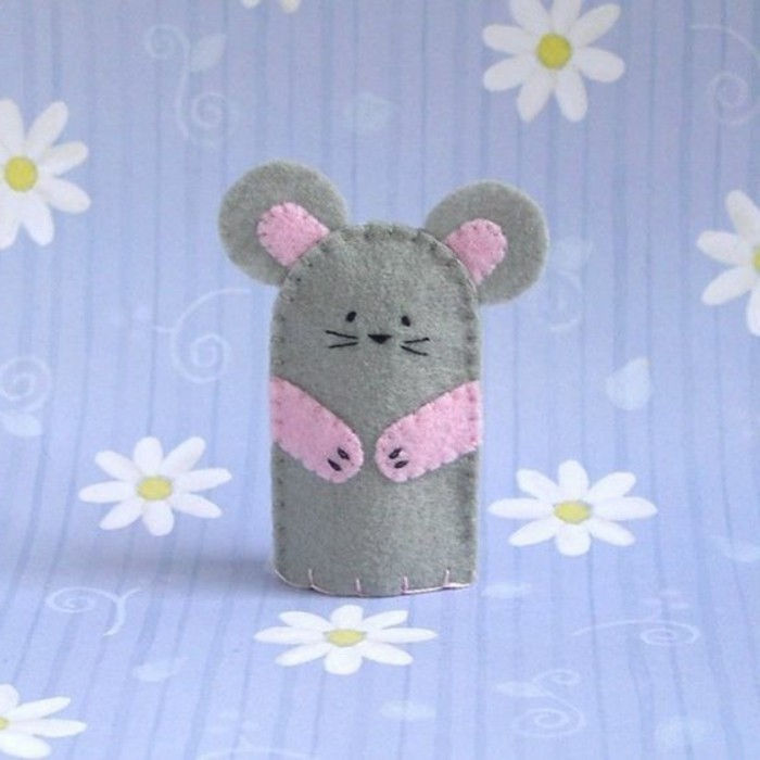 Mouse tinker-in-grå farge