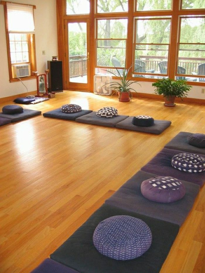 Meditačné miestnosť Jóga vankúše meditačné vankúš rastliny