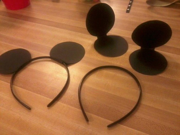 Mickey Mouse ušesa-za-Fashing