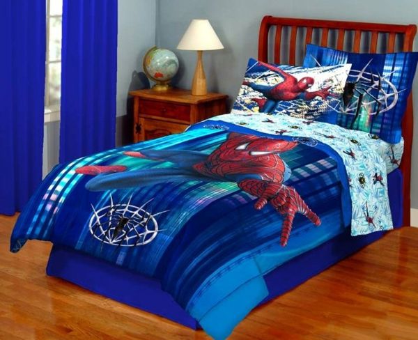 Modern sängkläder med Spiderman - Superhero Movie Bedding