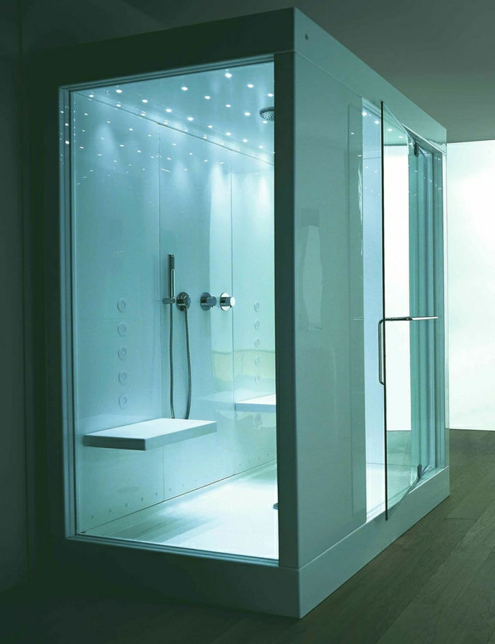 Wielofunkcyjny kabina Użytkowników prysznic parowy Aqua Color-luksusowy