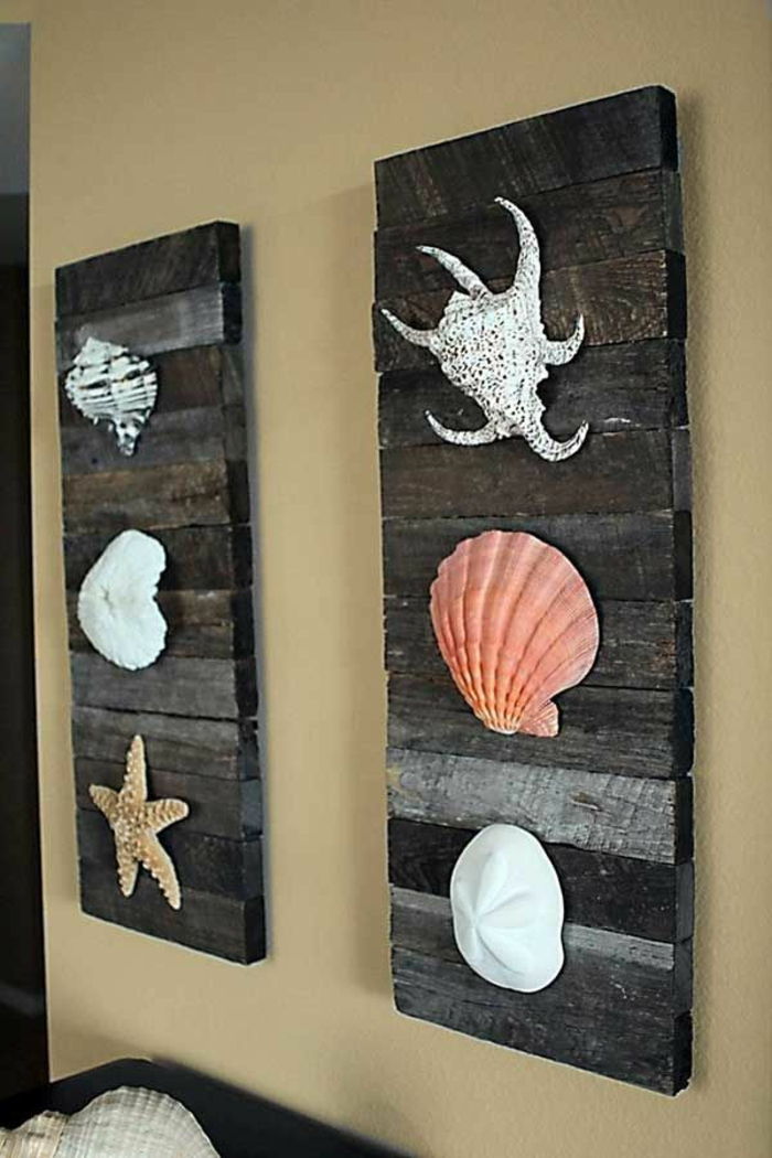 Shells Deco Wall Boards sjøstjerner