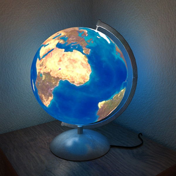 Pojem Globe Kids Room Lamp Ideje