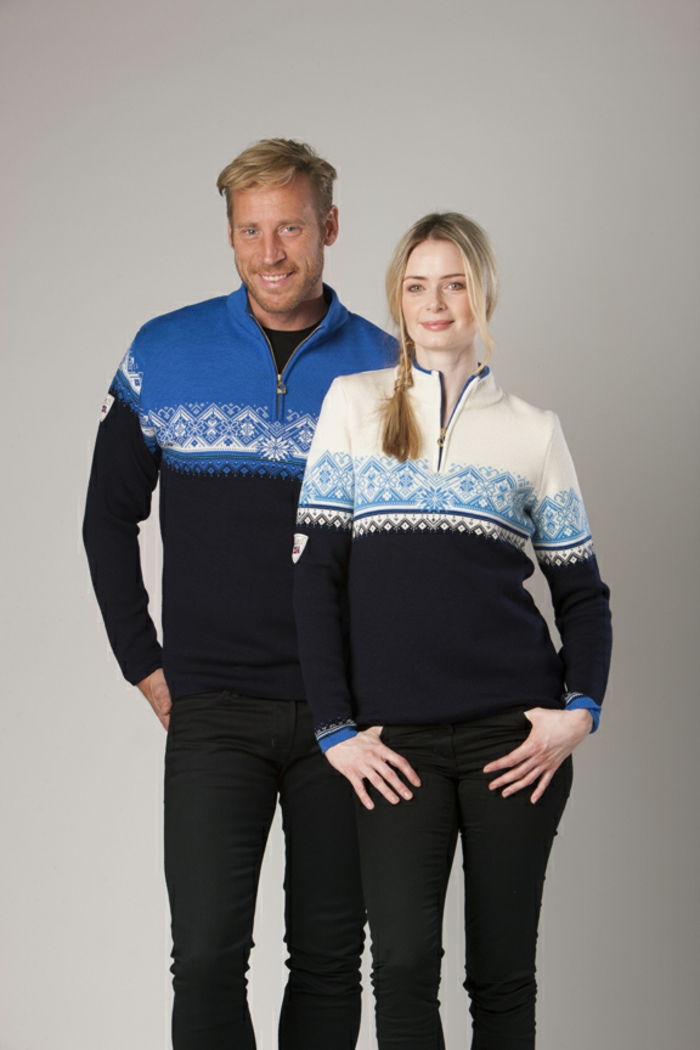 Norvegiană pulovere pentru femei și bărbați-