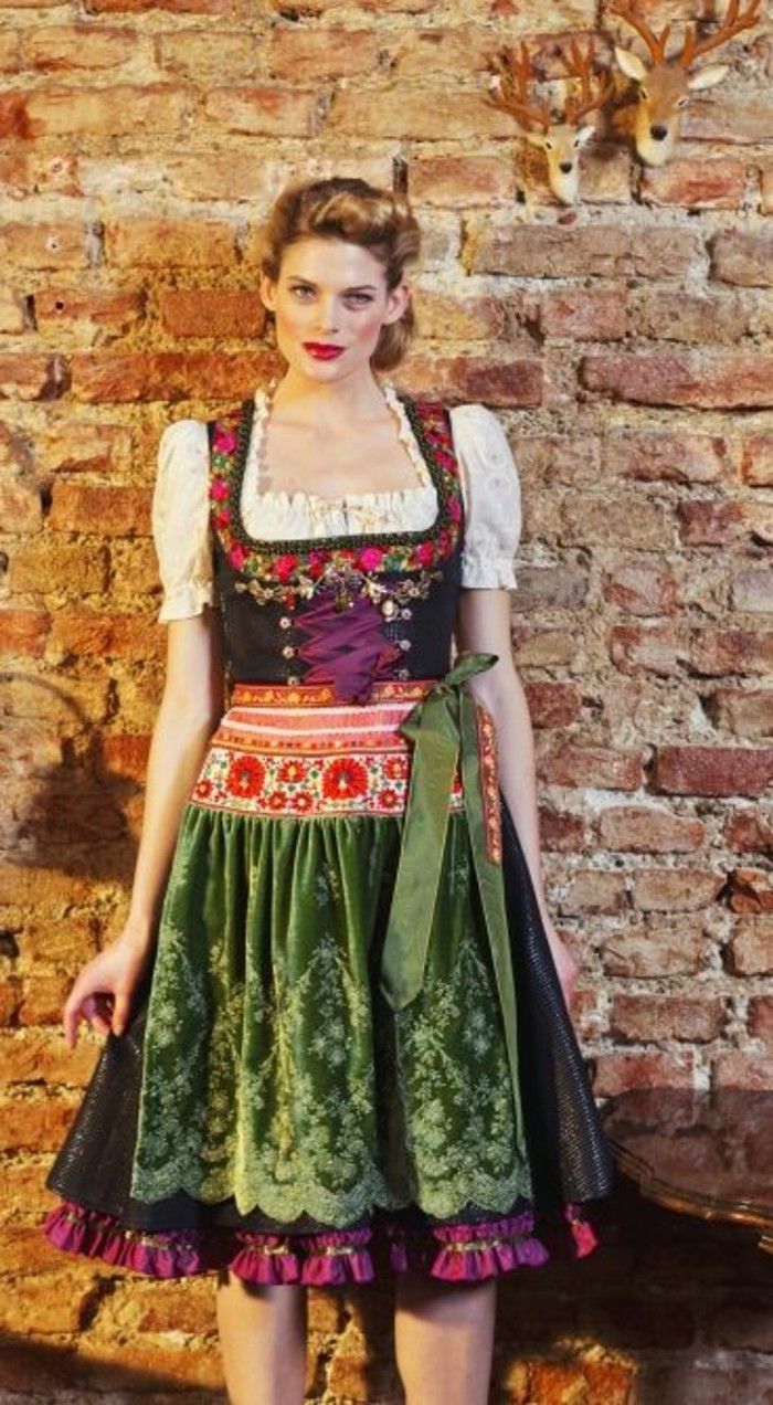 Oktoberfest oblečenie Dámy s krátkou sukňou