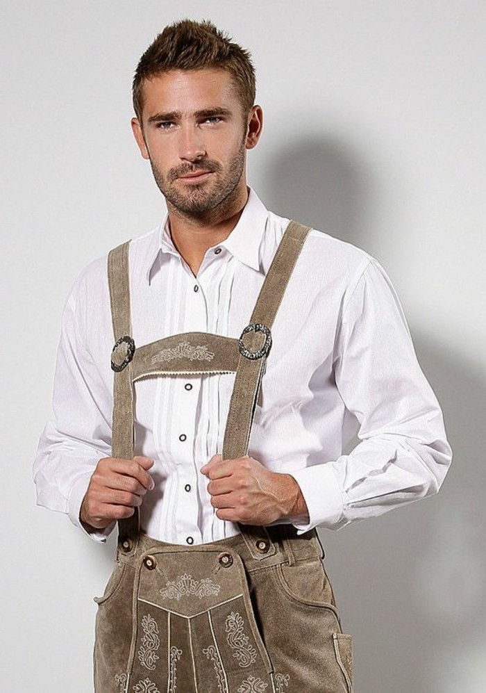 Oktoberfest kläder för män år traditionella