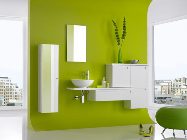 Olive grön vägg färg gröna toner idé