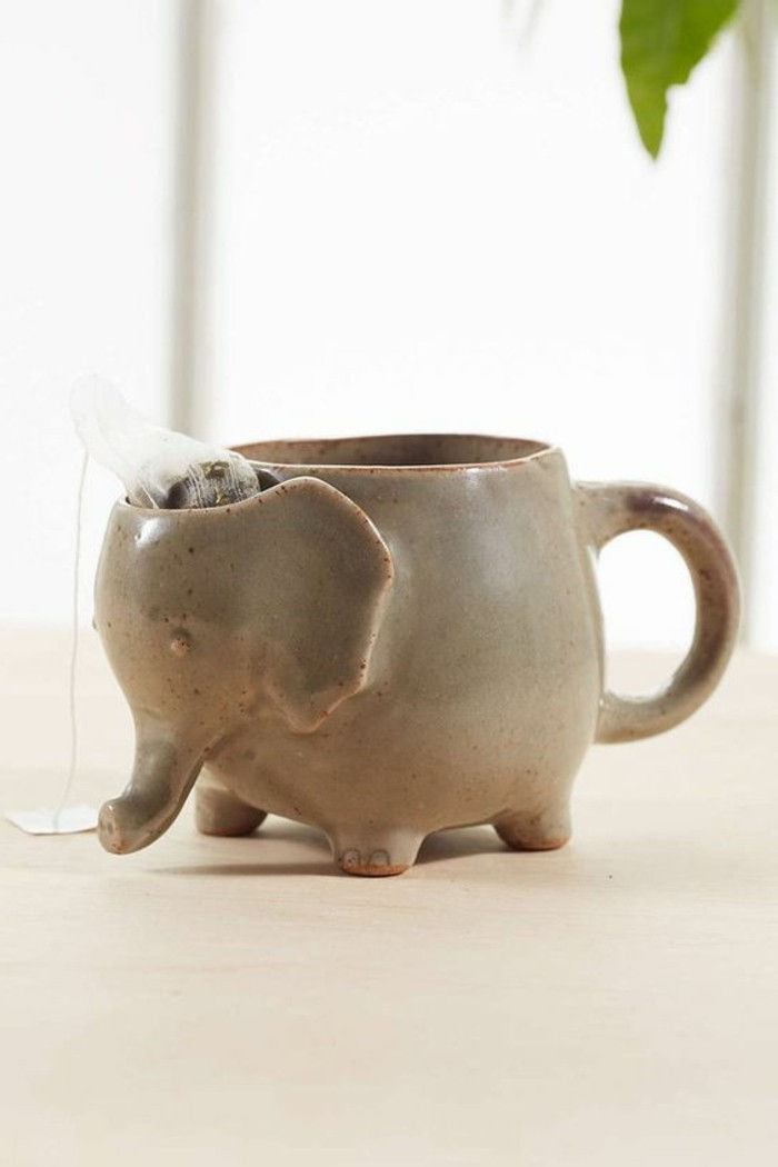 Originálne darčeky-a-cup-like slony