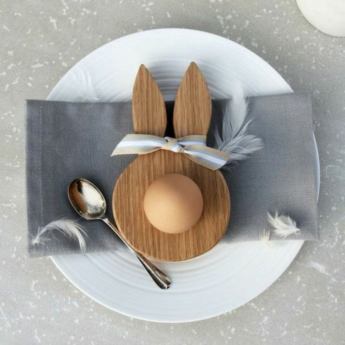Easter decorare din lemn decor frumos tabel Easter bunny