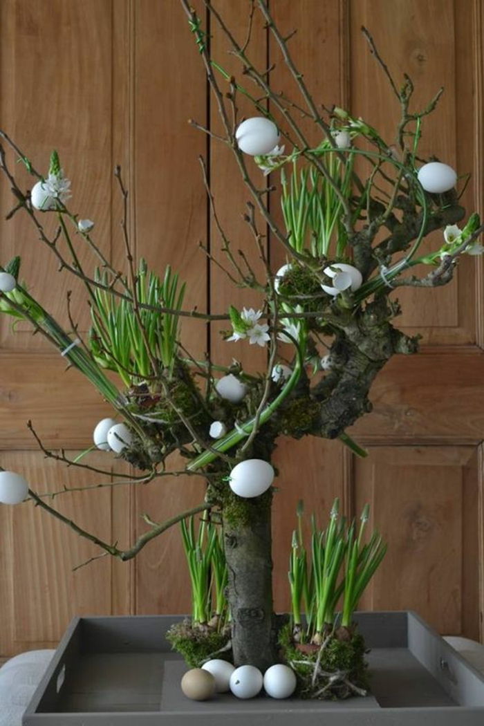 Decorațiuni de Paști Decorațiuni de masă tinker și decorați cu ouă