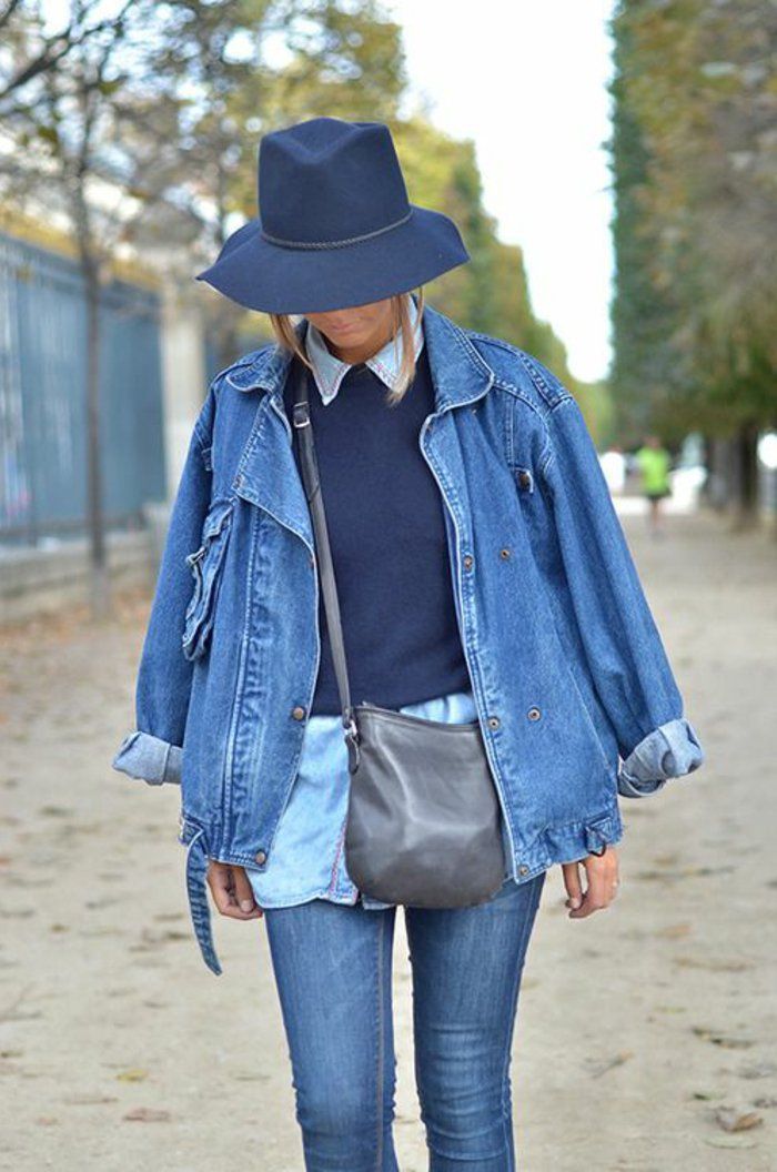 Outfit-complete-in denim efektívne videnie