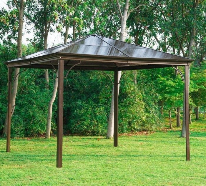 Pavilion Tält av trä mycket elegant