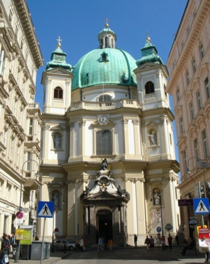 Biserica Sf. Petru din epoca Viena-Austria-Baroc