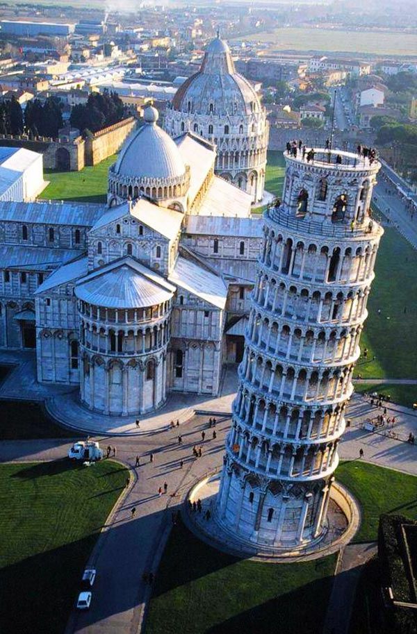 Pisa Tower View from Up
