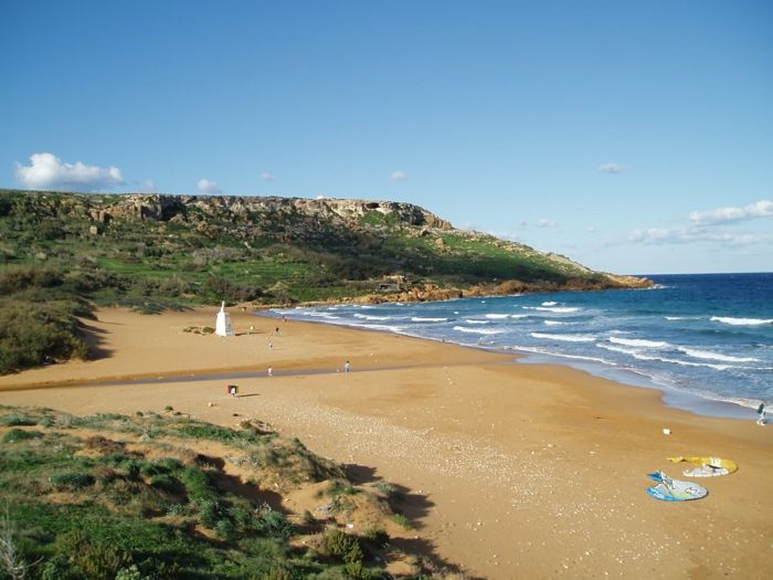 Ramla_Bay_Malta-best-Strande-the-krásne pláže-in Europe studeného tapetu