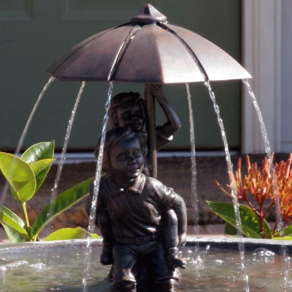 Regenshirm fontein Solar Idea Gartendesgin