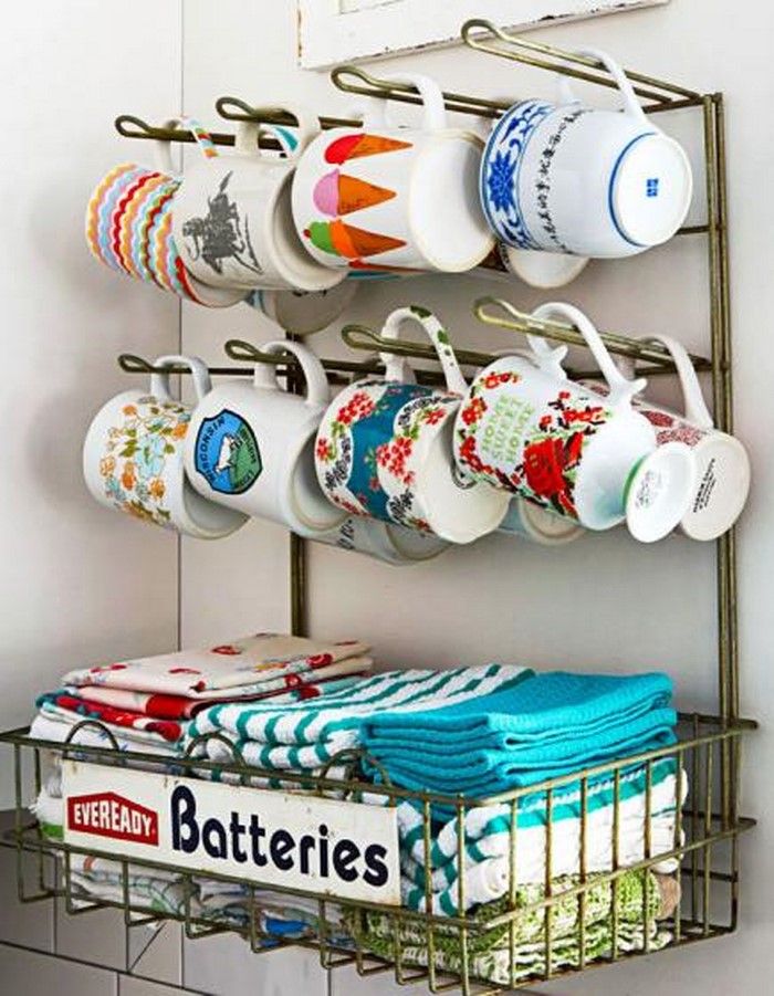Retro dekoration - kaffekopphållare