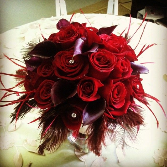 Rožės puokštė-paštas-Valentino diena