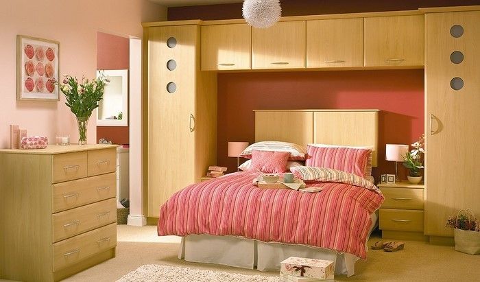 camera da letto Red Design decorazione fresco
