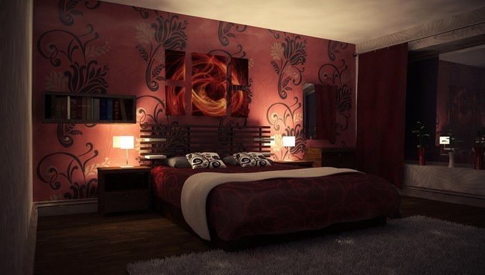 Rdeča spalnica oblika A-lepa-odločba