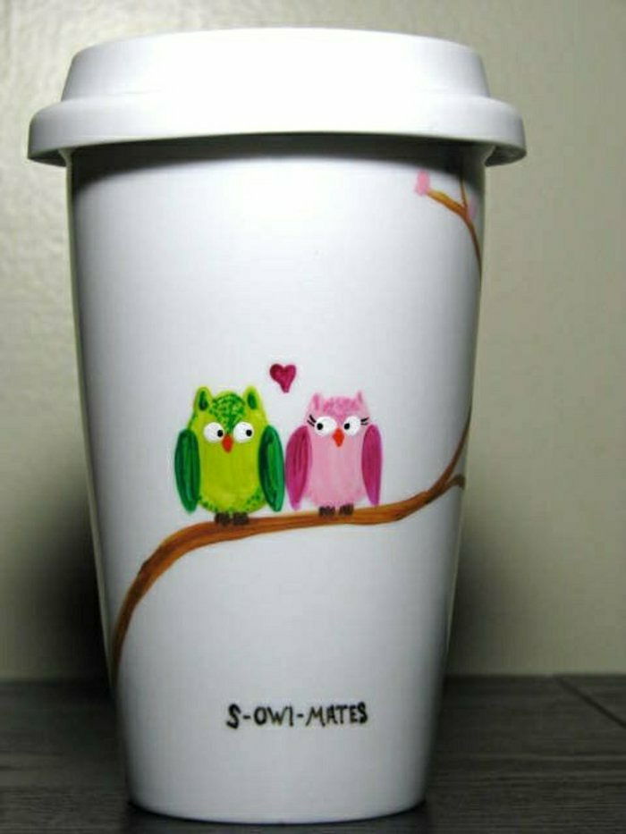 S-Owl-Mates cane Starbucks Owl desen