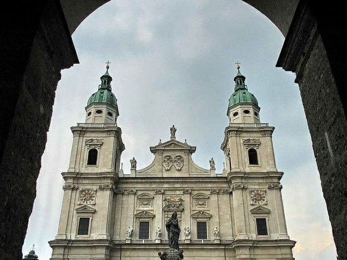 Salzburg Catedrala-baroc arhitectura caracteristici