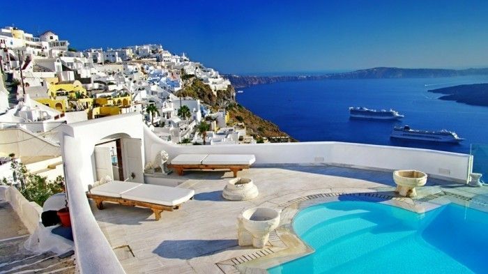 Santorini Grecia vacanta insula de lux populare-destinatii-Europa