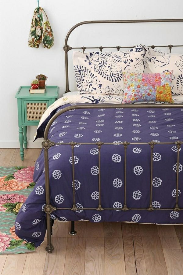 Soverom seng lilla-sengetøy Puteblomster Scarf mint grønn bordet Carpet blomsterdekorasjoner