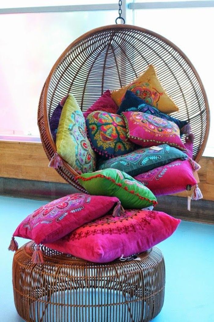 Soverom Ideer svinge-tyrkisk Pillow