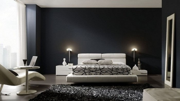 Sovrum Idéer-med-grå-a-vacker design