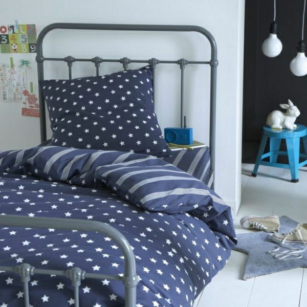 Yatak odası mavi yıldız seramik tavşan Sneakers