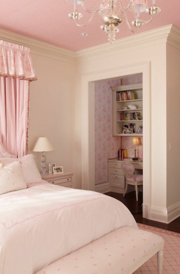 Spálňa-in-pink-pink steny