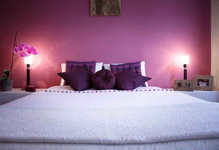 Miegamojo violetinė-A ryškus transliacija