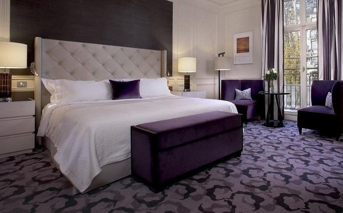 Miegamojo violetinė-A-super dizainas