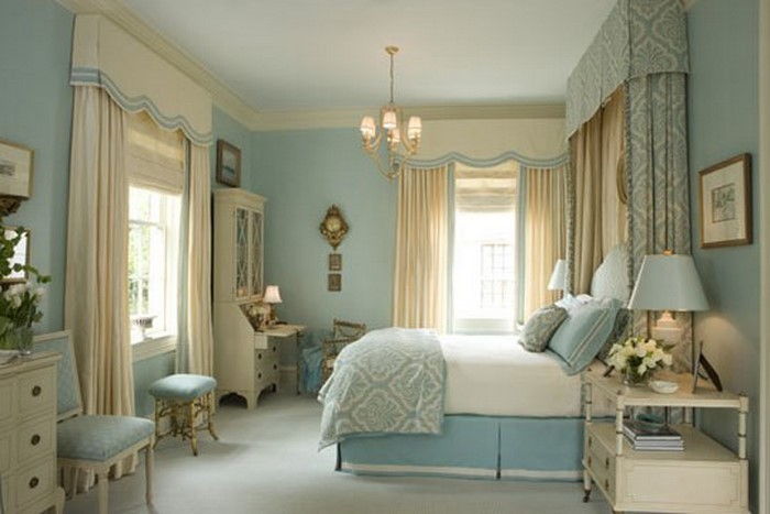 Miegamojo baldai-in-mėlyna ant kūrybinis dizainas