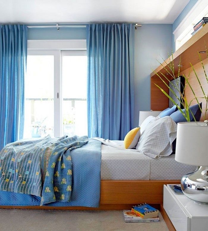 Miegamojo baldai-in-mėlyna-A-išskirtinis dizainas