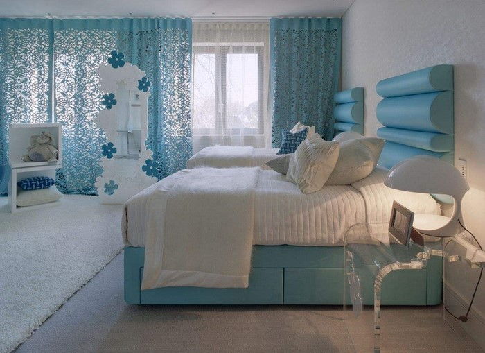 Miegamojo baldai-in-mėlyna-A-puikus-apdaila