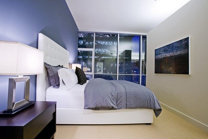 Miegamojo baldai-in-mėlyna-A-graži aplinka