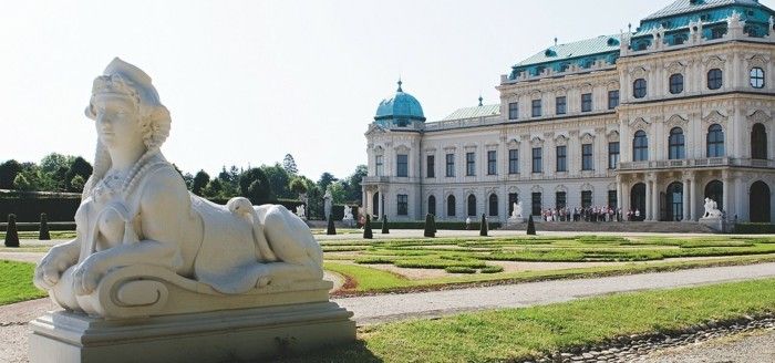 Castelul Belvedere Viena-Austria-baroc caracteristici-mode in-the-arhitectura