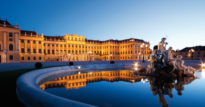 Arhitectura Castelul Schönbrunn-Viena-Austria-baroc