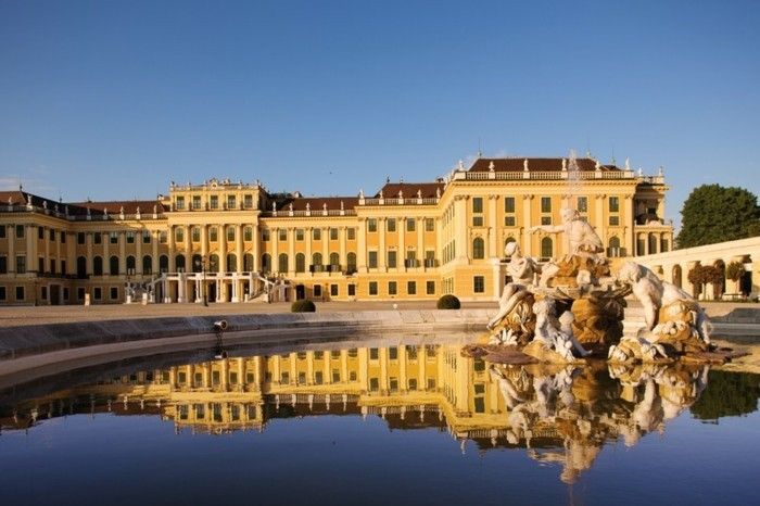 Castelul Schönbrunn-Viena-Austria-baroc arhitectura Caracteristici-