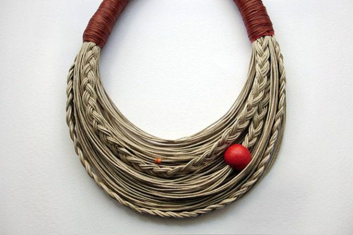 Smycken hantverk halsband