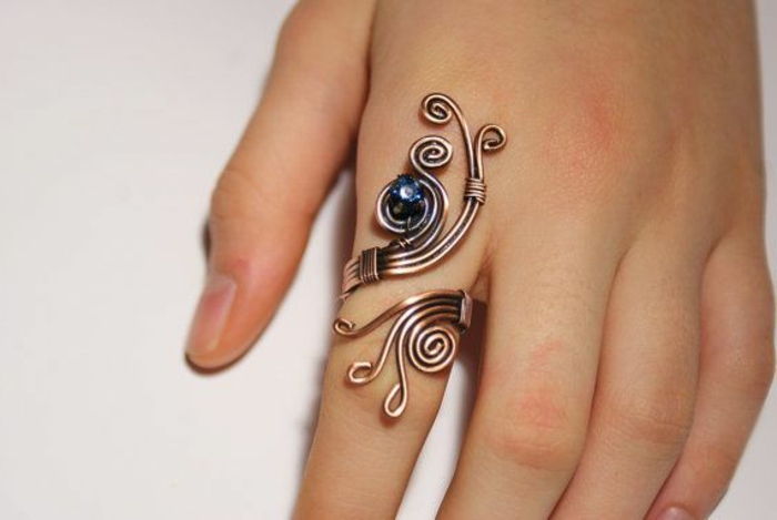 Smycken craft-sidan ringen