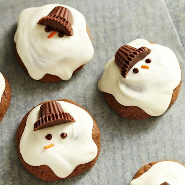 Snowmen-stora-idéer-för-Weihnachtscupcakes