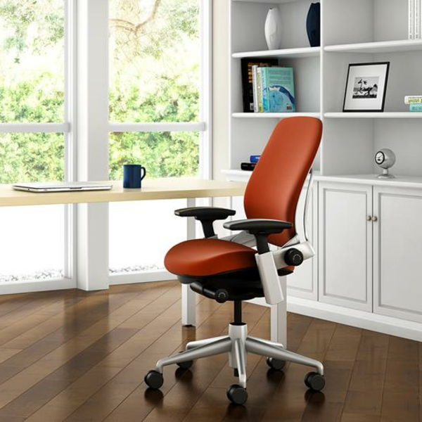 Desk stol-i-orange-perfekt-for-the-home office