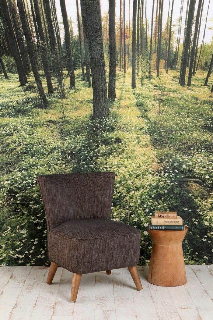 Kreslo textilné krásny-tapety-Forest Nature image