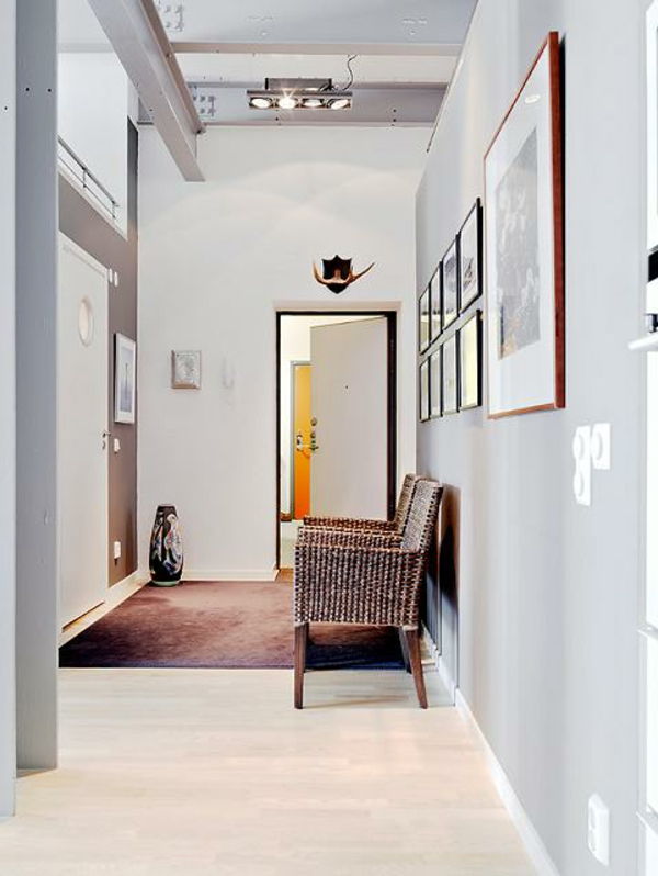 a-moderno-hodnik-z-klopi-make skandinavsko oblikovanje