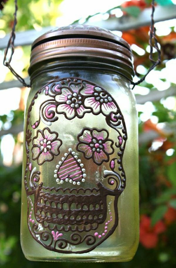 Solljus-grönt glas henna mönster-box blommor