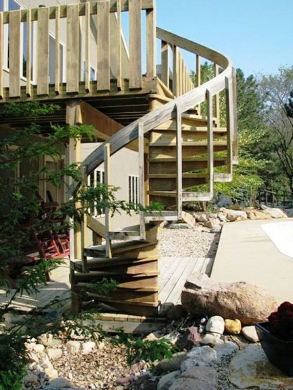 Spiral merdiven-of-odun-kendin-yapmak